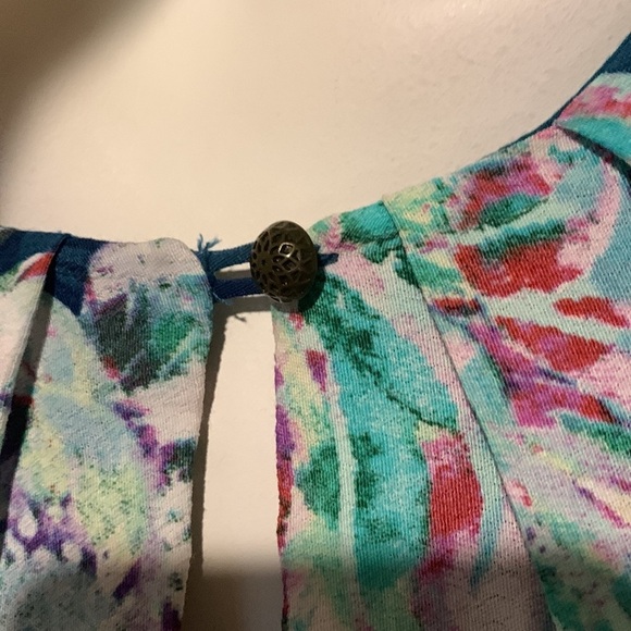 Maeve Anthropology Elie Midi Floral dress. Size 6. - Picture 7 of 13